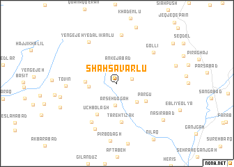 map of Shahsavārlū