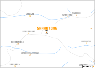 map of Shahutong