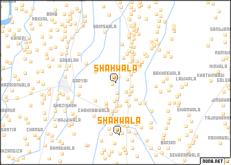 map of Shāhwāla