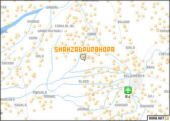 map of Shāhzādpur Bhopa