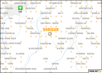 map of Shaigua