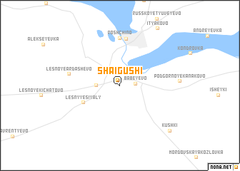 map of Shaigushi