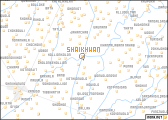 map of Shaikhwān