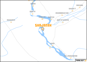 map of Shajārah