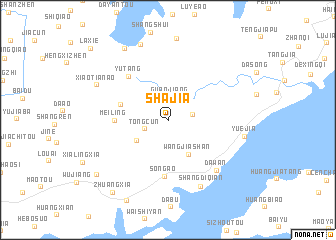 map of Shajia