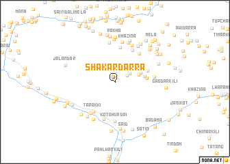 map of Shakardarra