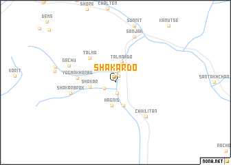 map of Shakardo