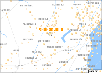 map of Shākarwāla