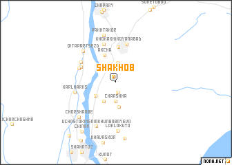 map of Shakhob