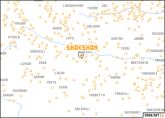 map of Shaksham