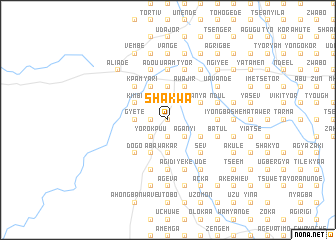 map of Shakwa