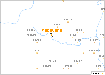 map of Shakyu Ga