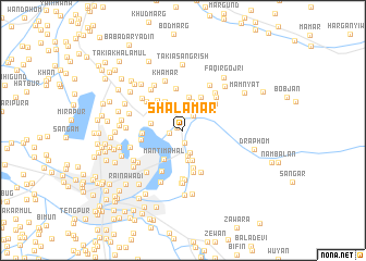map of Shālamār