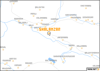 map of Shalamzār