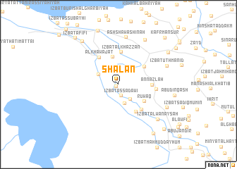 map of Sha‘lān