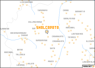 map of Shalcapata