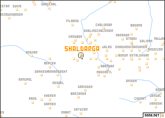 map of Shāldargā