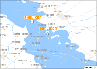 map of Shalikor