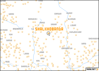 map of Shalkho Bānda