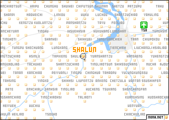 map of Sha-lun