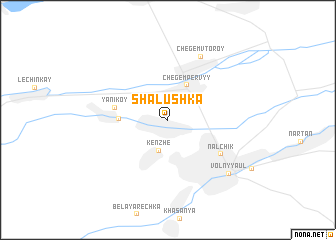 map of Shalushka
