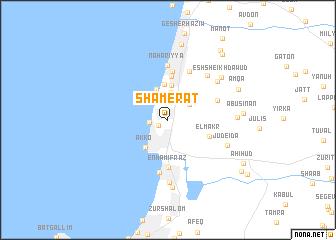 map of Shamerat