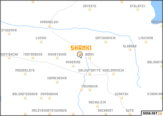 map of Shamki