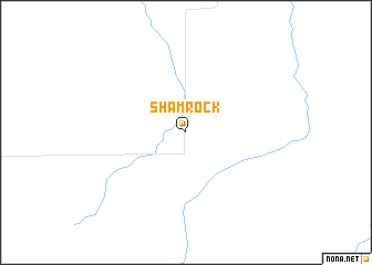 map of Shamrock