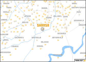 map of Shamsa