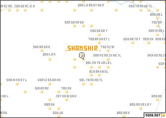 map of Shamshīr