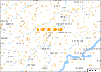 map of Shāmu ki Dheri