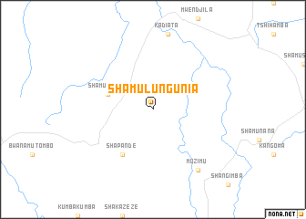 map of Shamulungunia