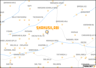 map of Shamūsīlābī