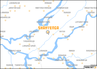 map of Shamyen Ga