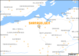 map of Shanagolden