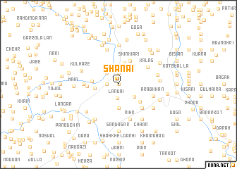 map of Shanai