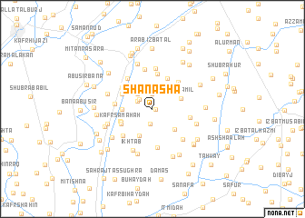 map of Shanashā