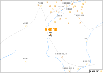 map of Shāna