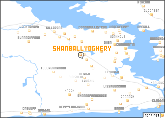 map of Shanballyoghery