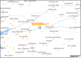 map of Shanbally