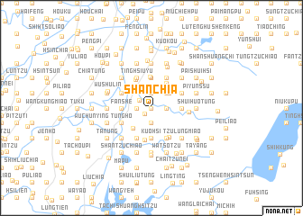 map of Shan-chia