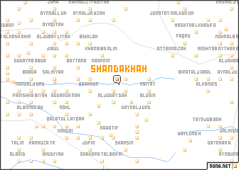 map of Shandakhah