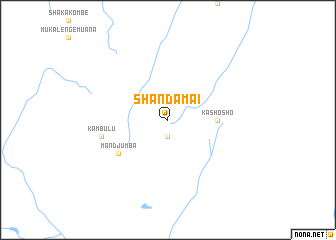 map of Shandama I