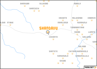 map of Shandavu