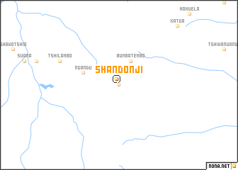 map of Shandonji