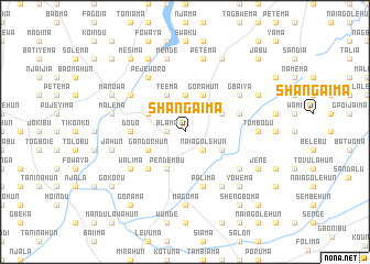 map of Shangaima