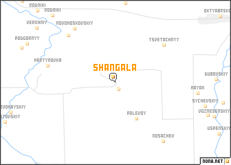 map of Shangala