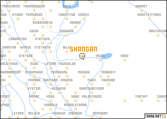 map of Shangan