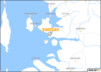 map of Shangan