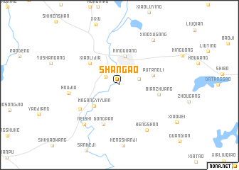 map of Shangao